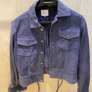 Parker suede 100% leather 100% lamb jacket